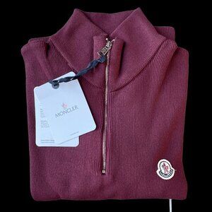 Moncler Men's New Casual Red Color Sweaters XLarge